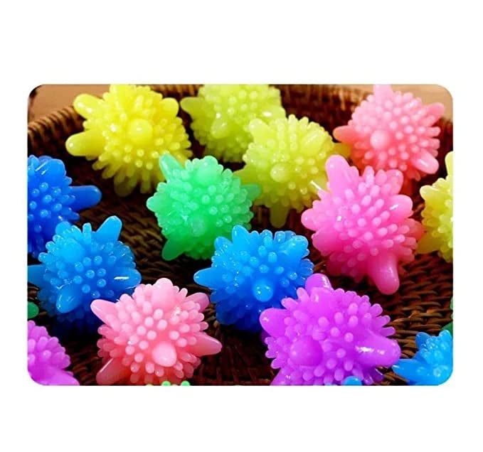 BEKNER Washer Balls Magic EcoFriendly Laundry Scrubbing Balls Solid Colorful Laundry Washing Balls Enhance Your Machine Cleaning Power Pack of 10 Plastic - Image 4