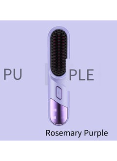 General Mini Ionic Straightening Comb – Travel-Friendly Straightener & Curler for Men/Women, Dual-Use Hair Styling Tool  - Image 1