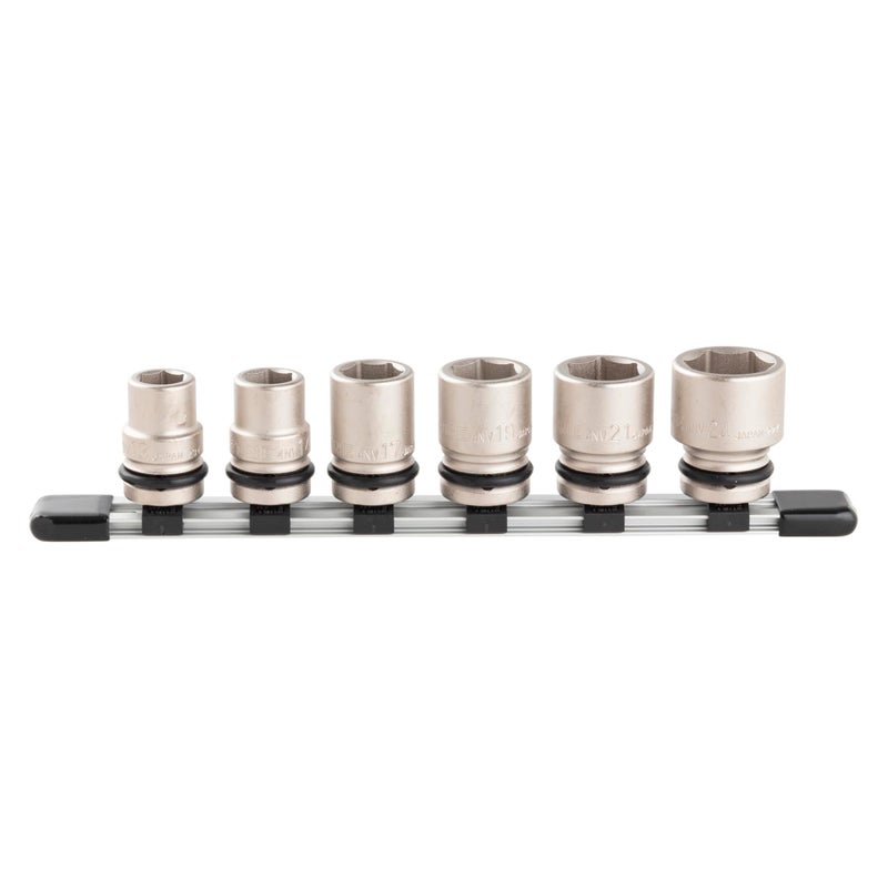 TONE Impact Socket Set 6Point with Socket Holder HNV406S 12 Inch Drive 6Piece - Image 2