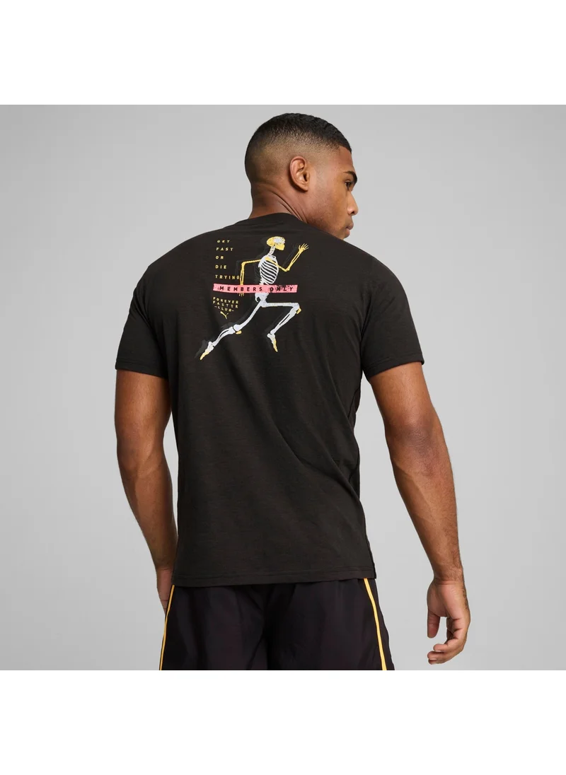 بوما Men S Run Club Tee Men's T-Shirt