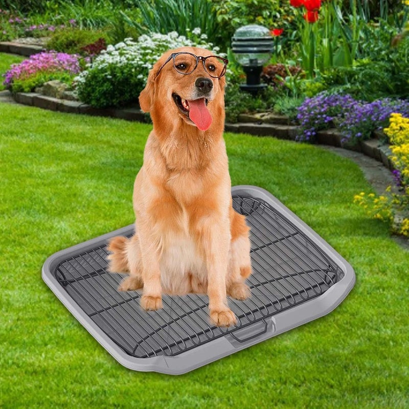 Dog Training Pad Holder for Potty Use, Pet Cleaning Tool for, Gray - Image 5