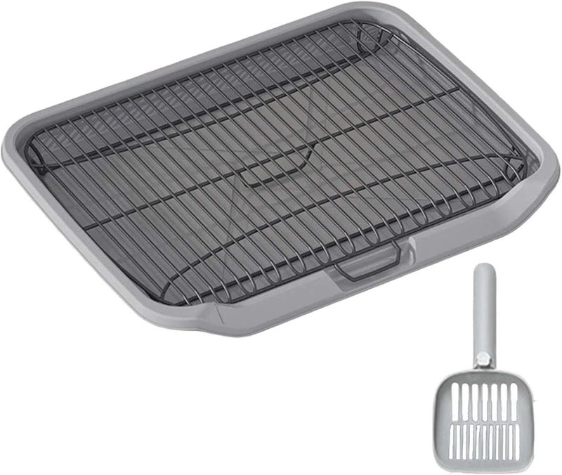 Dog Training Pad Holder for Potty Use, Pet Cleaning Tool for, Gray - Image 1