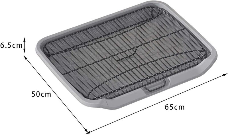 Dog Training Pad Holder for Potty Use, Pet Cleaning Tool for, Gray - Image 2