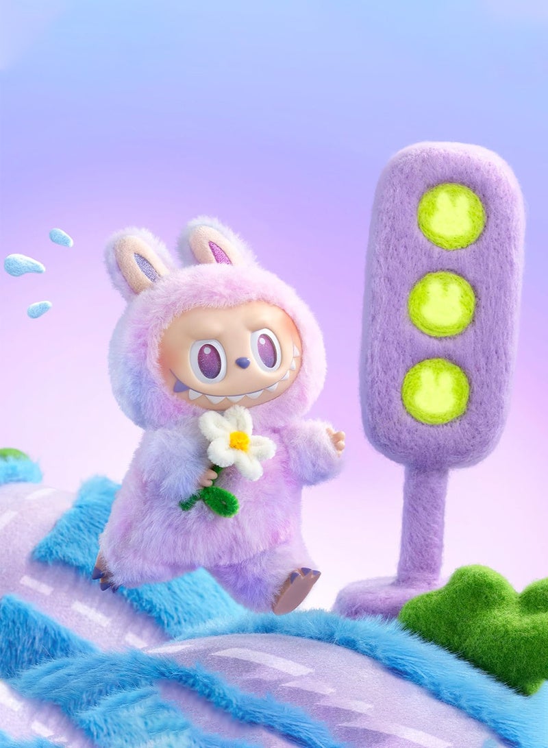 لابوبو مجموعة دمى الوحوش الكبيرة الثالثة من سلسلة الطاقة، هدية إبداعية من الفينيل، سلسلة مفاتيح من القطيفة، ديكورات منزلية، هدايا أعياد الميلاد، صندوق فردي - سيرينيتي - Image 5