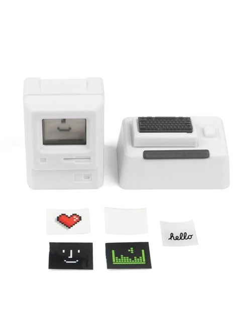 Mechanical Keyboard MAC Retro Light Transmission Keycap(White)