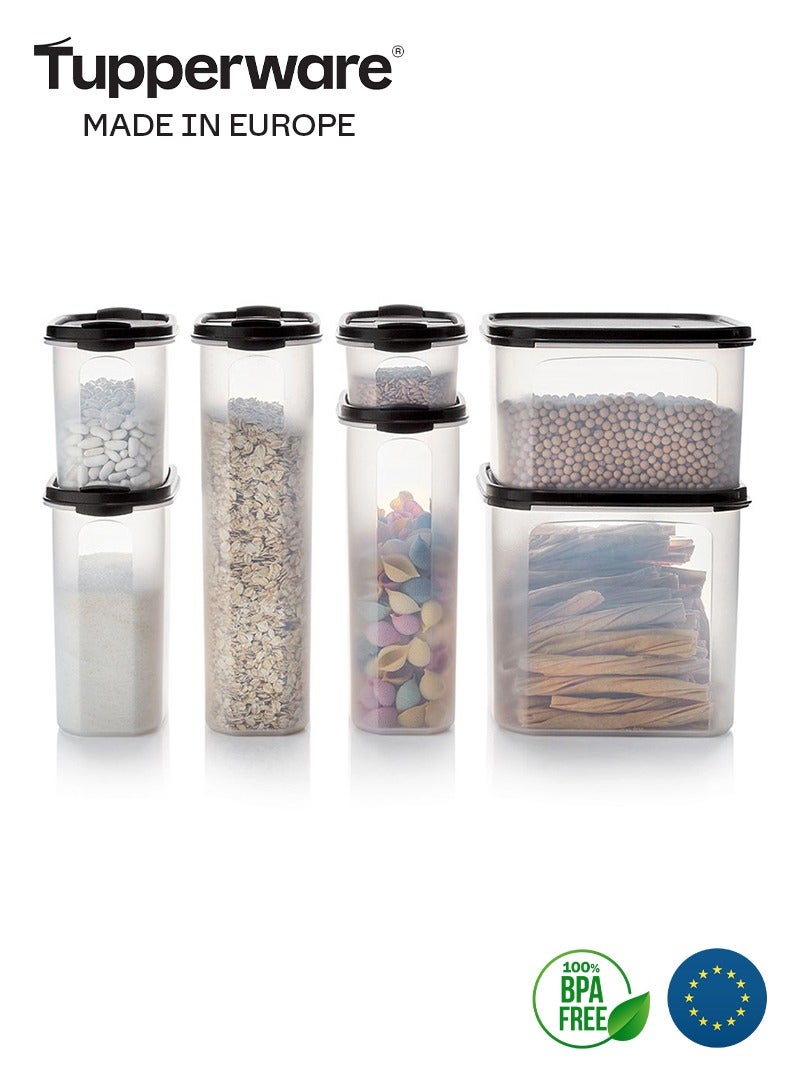 توبروير طقم تخزين طعام مجفف- 7 قطع - اسود - Image 4