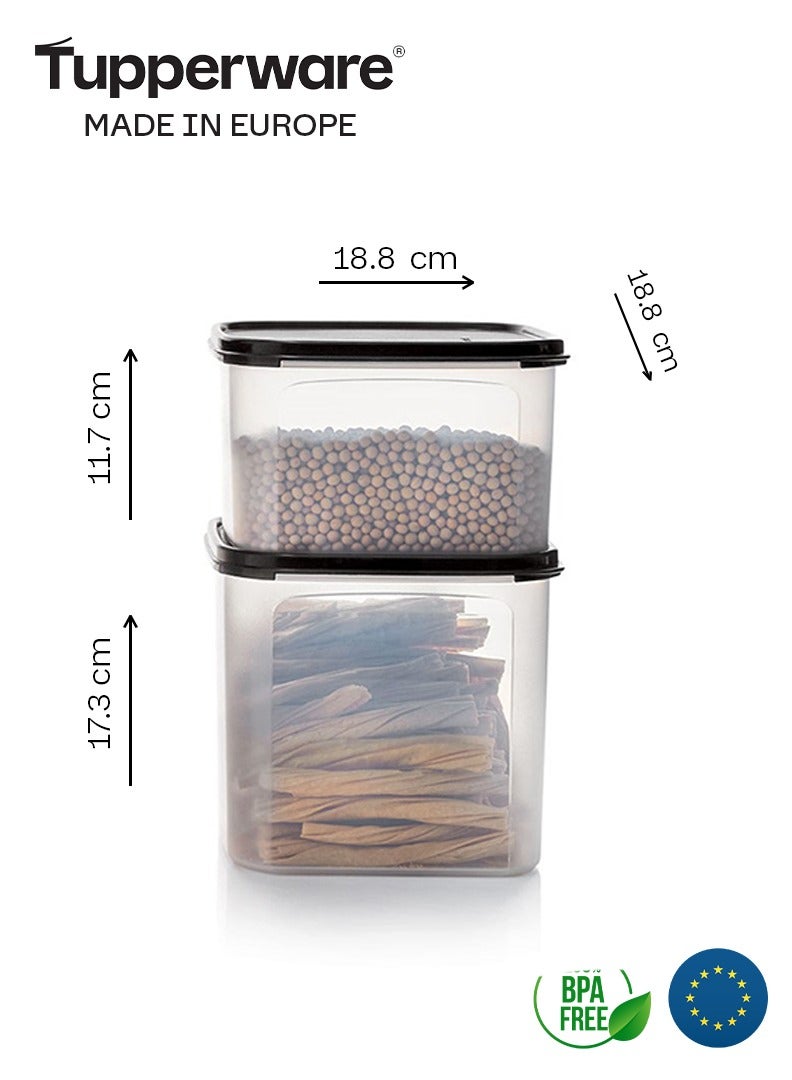 توبروير طقم تخزين طعام مجفف- 7 قطع - اسود - Image 5