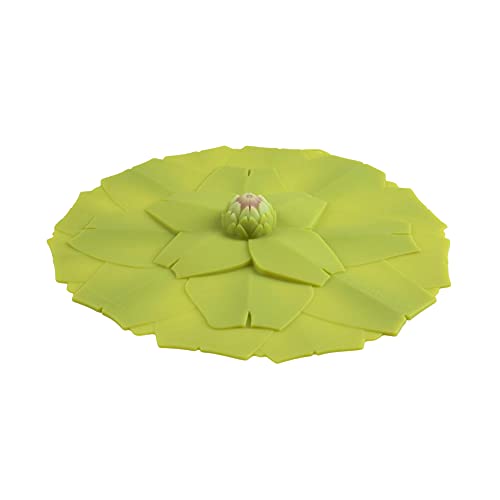 Charles Viancin - Artichoke Silicone Lid for Food Storage and Cooking - 11''/28cm - Airtight Seal on Any Smooth Rim Surface - BPA-Free - Oven, Microwave, Freezer, Stovetop and Dishwasher Safe - Image 1