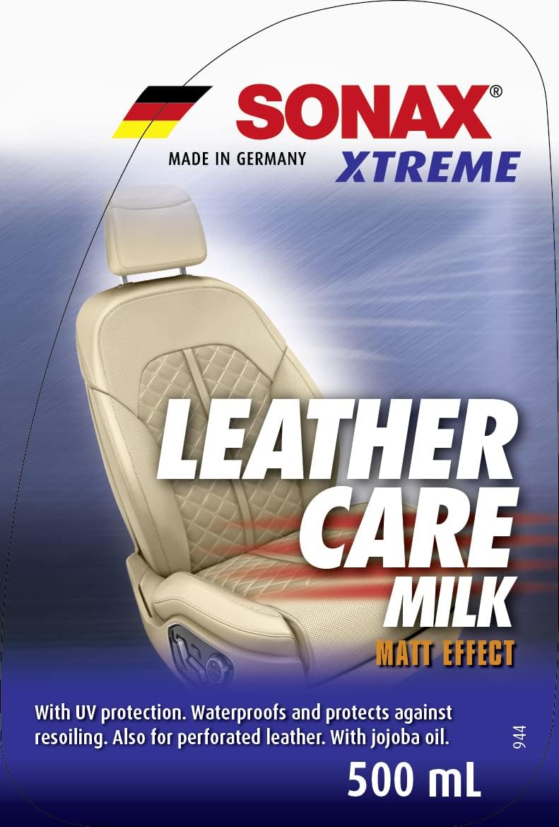 Sonax Xtreme Leather Care Milk (500mL) - Gentle Cleaning & Intensive Care for Leather - Image 5