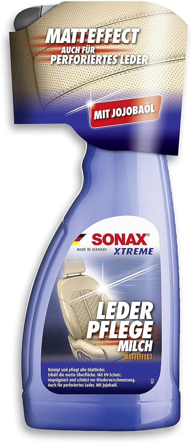 Sonax Xtreme Leather Care Milk (500mL) - Gentle Cleaning & Intensive Care for Leather - Image 1
