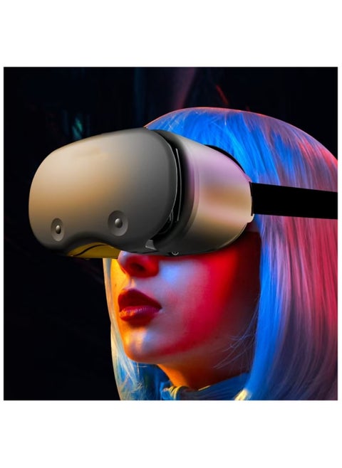 VR Headset Virtual Reality Glasses Compatible with for iPhone/Android New Goggles for 3D VR Movies Universal VR Gear Compatible 5-7 Inch Soft Comfortable Adjustable Distance Eye Protection