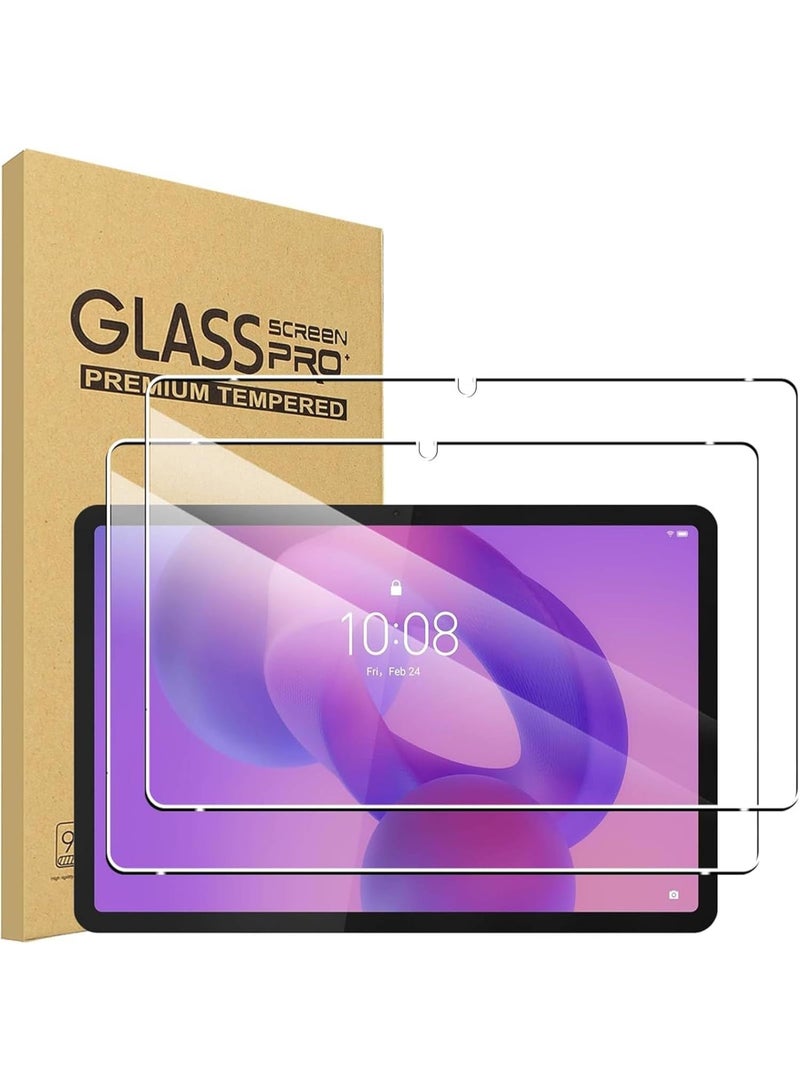 VKL 2Pack Screen Protector Compatible with Lenovo Idea Tab 11inch 2025 (TB-336ZU TB-336FU), 9H HD Clarity Glass Film Scratch Resistant Bubble Free Screen Protector for Lenovo Idea Tab 11" 2025 - Image 1