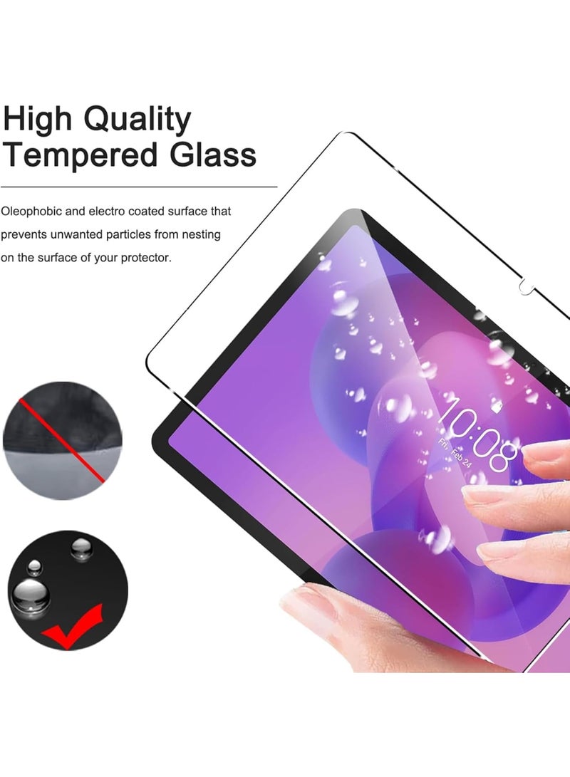 VKL 2Pack Screen Protector Compatible with Lenovo Idea Tab 11inch 2025 (TB-336ZU TB-336FU), 9H HD Clarity Glass Film Scratch Resistant Bubble Free Screen Protector for Lenovo Idea Tab 11" 2025 - Image 3
