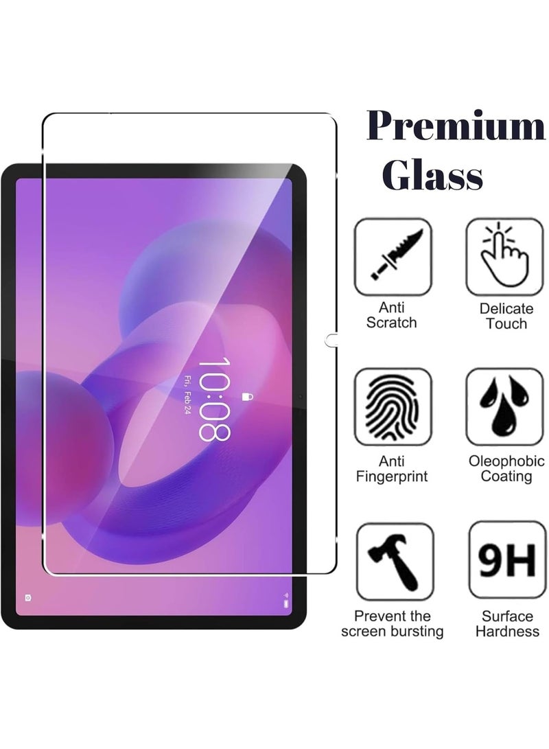 VKL 2Pack Screen Protector Compatible with Lenovo Idea Tab 11inch 2025 (TB-336ZU TB-336FU), 9H HD Clarity Glass Film Scratch Resistant Bubble Free Screen Protector for Lenovo Idea Tab 11" 2025 - Image 2