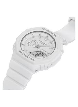 Casio G-Shock GMA-S2100-7ADR Women's Analog-Digital Watch – White Slim Design, Shock Resistant, 200M Water Resistant, Carbon Core Guard, LED Light, World Time, Stopwatch, Resin Band - view 2