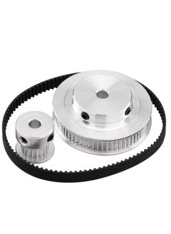 Y&D 3D Printer Aluminum Timing Belt Pulley Wheel, 2 Kit GT2 Synchronous Wheel 20 & 60 Teeth 5mm Bore, with pcs Length 200mm Width 6mm (bore (2pcs a Set))  - Image 3