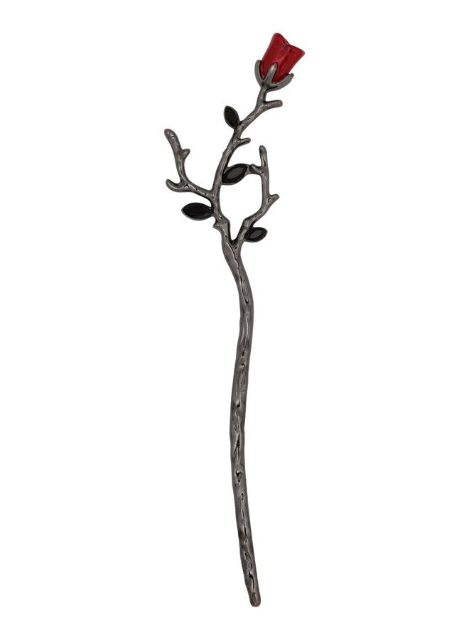 HAQUIL Gothic Rose Hairstick, Flower Buns Hairpin for Women, Retro Styling Jewelry for Women - Image 1