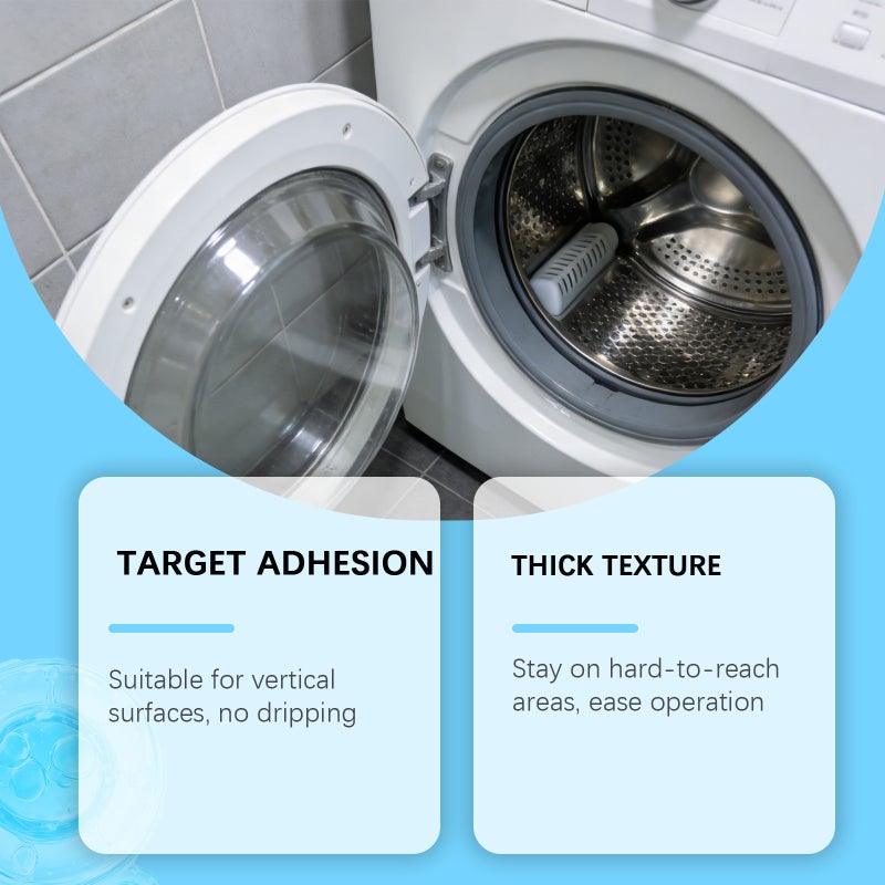 Jakehoe Mold Removal Gel Is Suitable For Cleaning Bathroom Tiles, Washing Machine Seals, And Household Crevices - Image 5