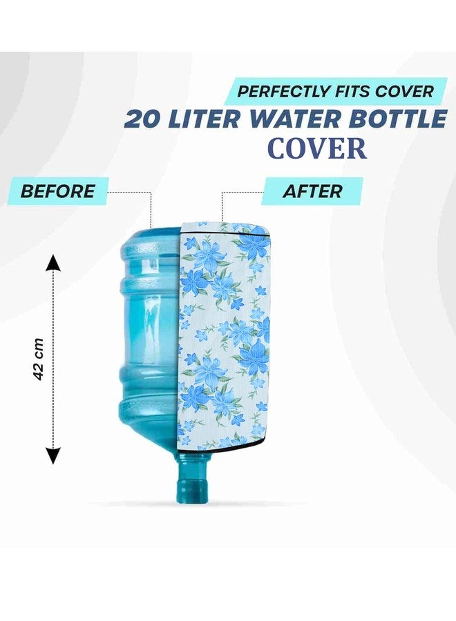 Vocal Store 20 Liter Water Dispenser Bottle Cover, Dustproof & Waterproof PVC Protector with Transparent Water Level Strip, Reusable, Easy to Clean, Fits Standard 20L Bottles V1MDOJ1BTC20L - Image 3