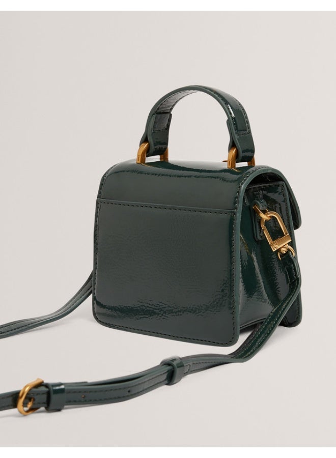 Ted Baker Rose Detail Square Mini Top Handle Bag - Image 4