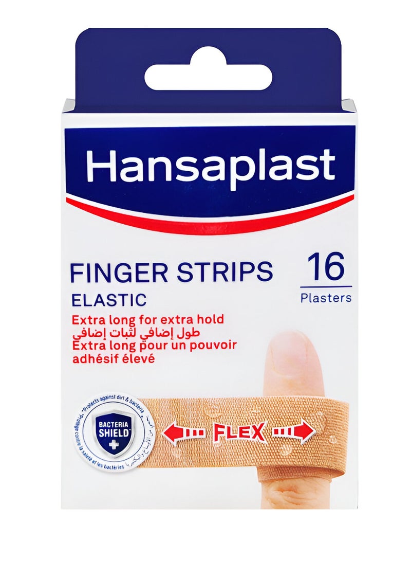 هانزابلاست شرائح الاصابع المرنة 16 لاصقة - Image 1
