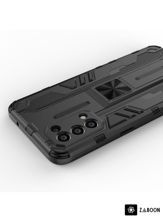 Zaboon Protective Case For OPPO Reno5 5G / 4G Supersonic PC + TPU Shock-proof Protective Case with Holder - Image 3