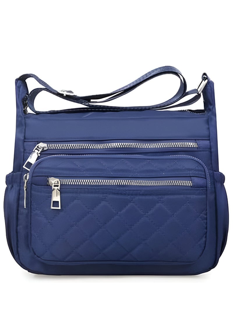 MXM - Women Bags Purse Crossbody Bag for Women | Shoulder Messenger Carryall Bag for Girls  Waterproof Nylon Handbag ( Blue ) - Image 1