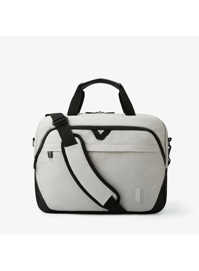 BAGSMART BAGSMART Grey 15.6 Inch Briefcase Lockable Computer Bag