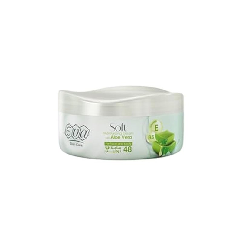 Eva Skin Care Soft Moisturizing Cream with Aloe Vera, Panthenol & Vitamin E 50 Gm - Image 1