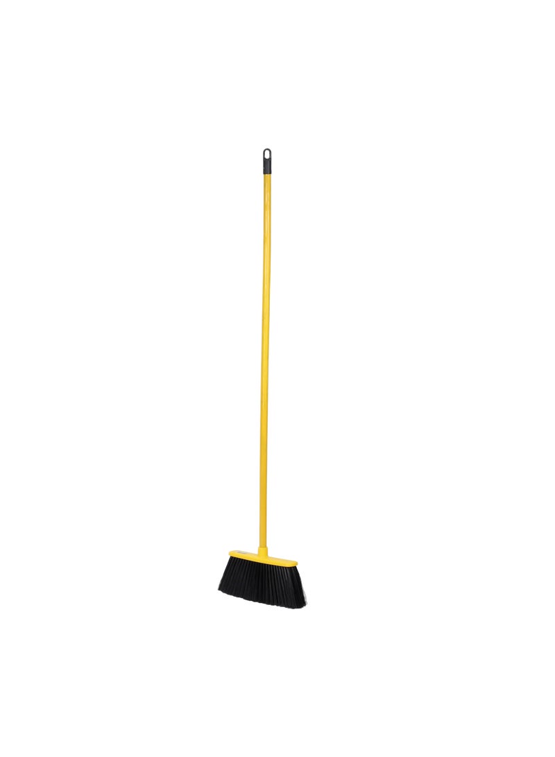 Royalford 34 cm Floor Broom with Long Wooden Handle- RF12833/ Large and Wide Head, Compatible with All Flooring Types - Image 2