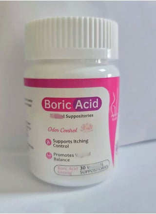 Boric Acid Suppositories 30 Count 600mg Intimate Health Support - pzsku/Z2BA90E9FC20D03B8850BZ/45/1747191352/7d91f204-0b62-4f06-b479-501c6cfb90c8