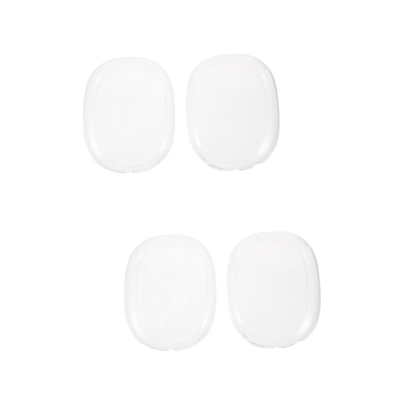 2 Pairs Clear Headphone Cover Reusable Headphone Cover Headphone Cover Compatible for Airpods Max - Image 1