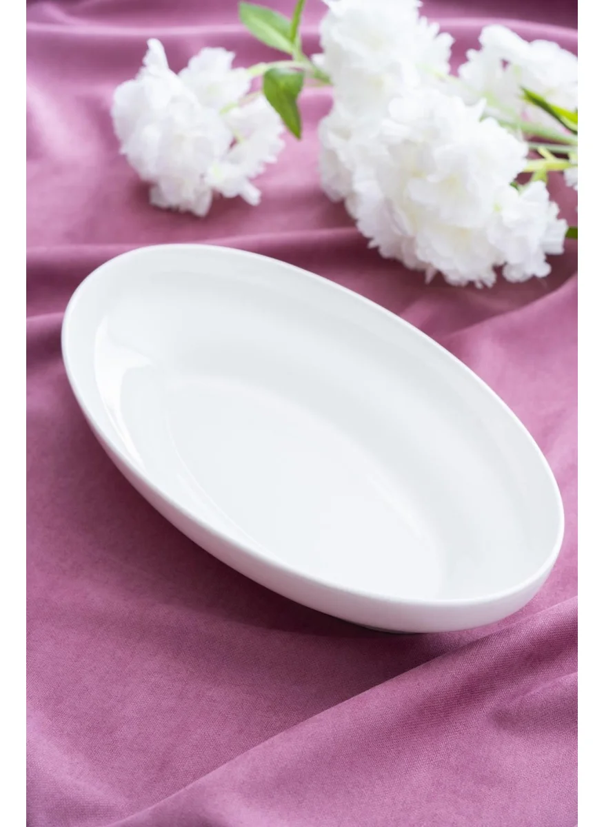 Acar Aria Oval Deep Boat Bowl - 32 cm