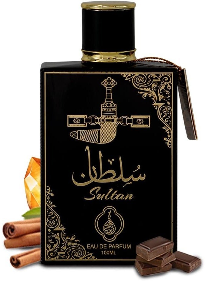 mahabub SULTAN BLACK Eau de Parfum, 100ML - Unisex Fragrance from Mohammed Mahabub Perfumes
