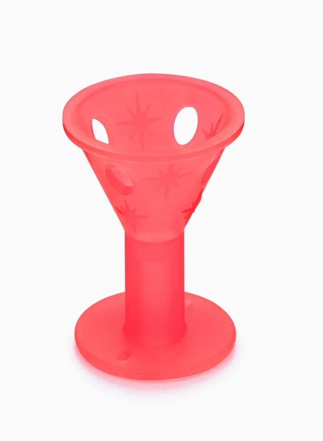 Spoolies Original Hair Curlers, Heatless Silicone Rollers with Mesh Bag Gift, Made in USA, 15 Jumbo Size (Rose Red) - Image 3