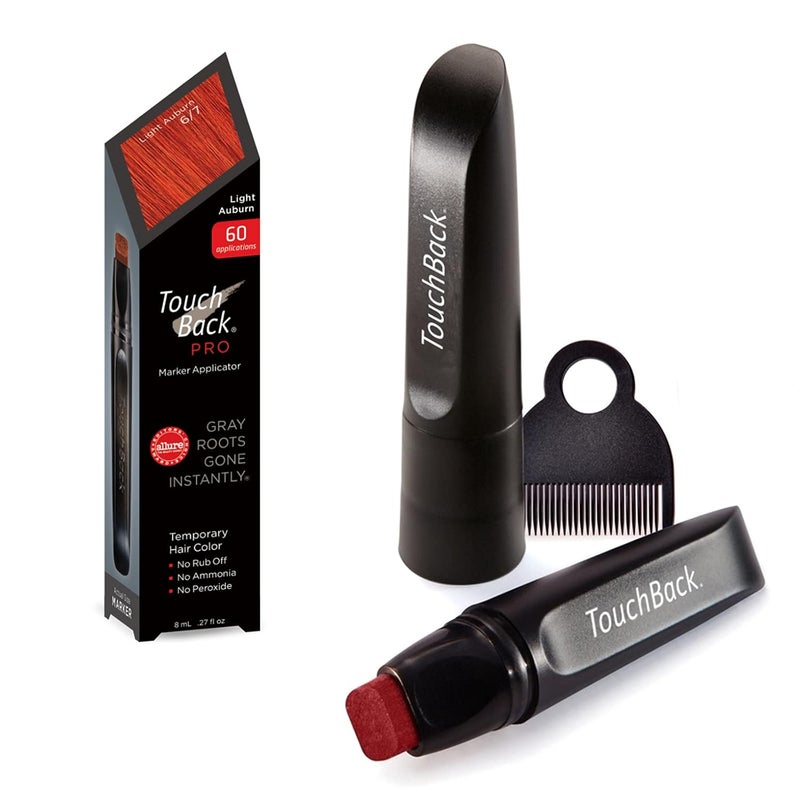 Pro Gray Root Touch Up Marker Applicator - Real Hair Color - Light Auburn