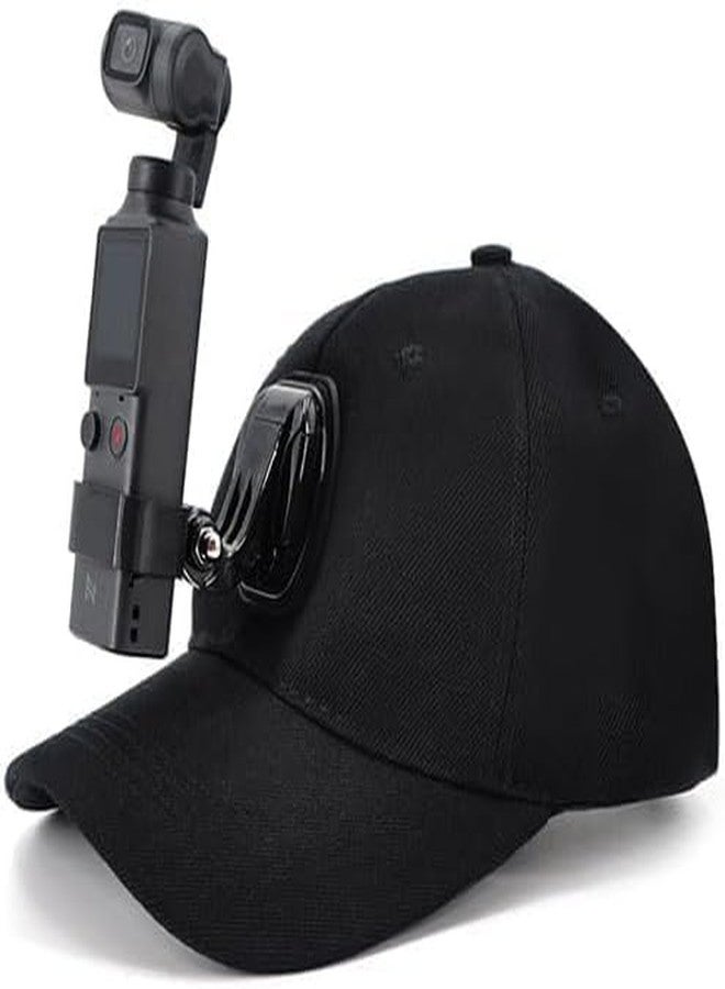 SHOPEE Camera Action Camera Head Cap Mount with Quick Release Buckle for Go-Pro Hero 13/12/11/10/9, SJCAM 4000AIR, AKASO, DJI, Insta360 - Hands-Free Head Mount for Action Cameras - Image 4