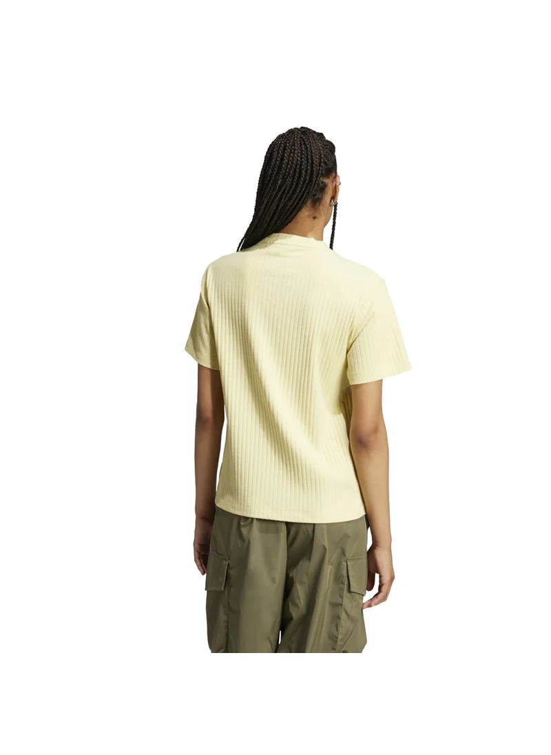 Adidas adidas ESS WR TEE Yellow Originals Women T-SHIRTS