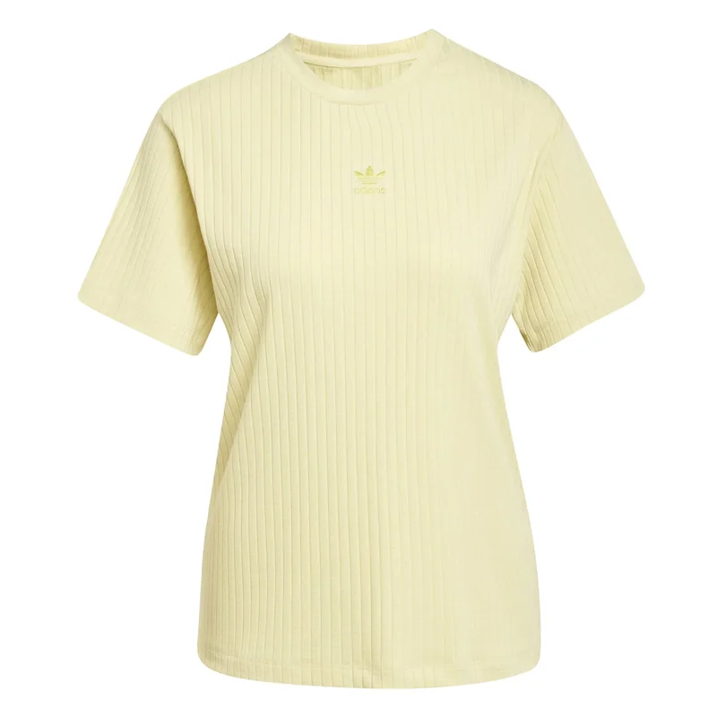 adidas تي شيرت ESS WR TEE أصفر نسائي أوريجينالز