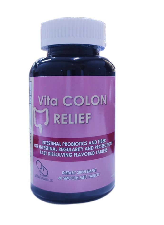 Vita Vita Colon Relief Smooth Melt 60 tablets 
