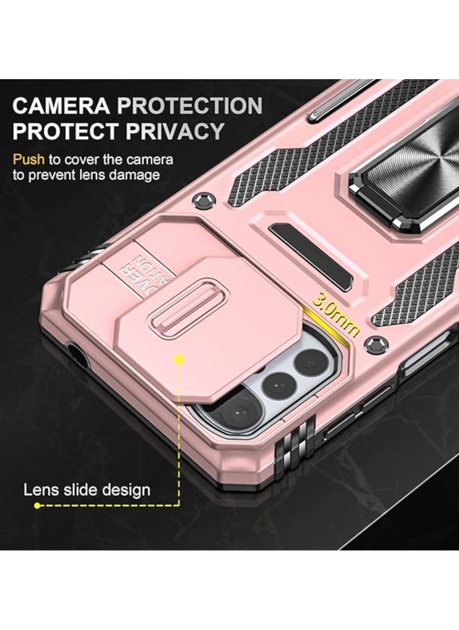 General - Motorola Moto G22 Phone Case with Sliding Camera Cover, Magnetic Stand, Drop Resistant Phone Case Compatible with Moto G22 - Image 1