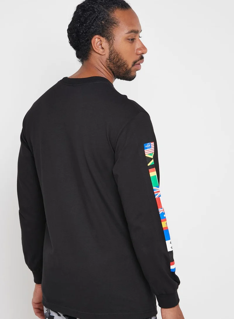 HUF World Tour T-Shirt
