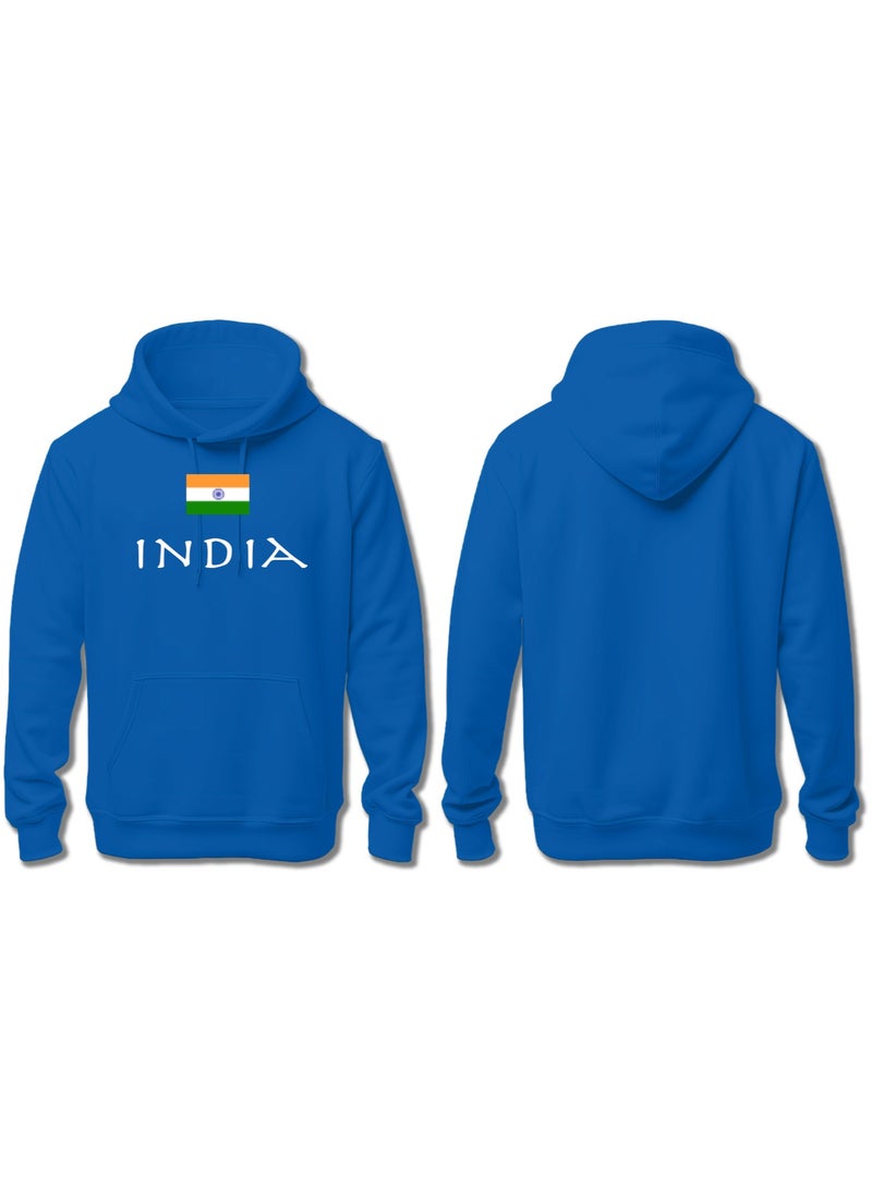 AY CABRON India With Flag Hoodie For Kids - Image 1