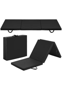 CHAMP KIT Foldable 3-Layer Exercise Mat - For Fitness, Yoga, and Workouts, Shock-Absorbing and Easy to Store  - Image 1