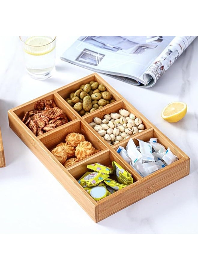 Multi-compartment serving tray for serving snacks, dried fruits and sweets - Image 3