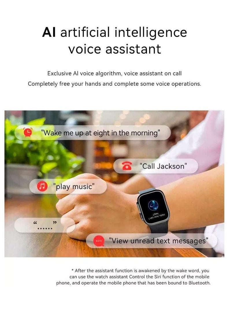 ELTRAZONE - New S8 Ultra Max Smartwatch Series 8 S8 Smart Watch Ultra AI Voice Smart Watch 2.0inch Bluetooth Call Wriless Charging Watch 8 Ultra - Image 1