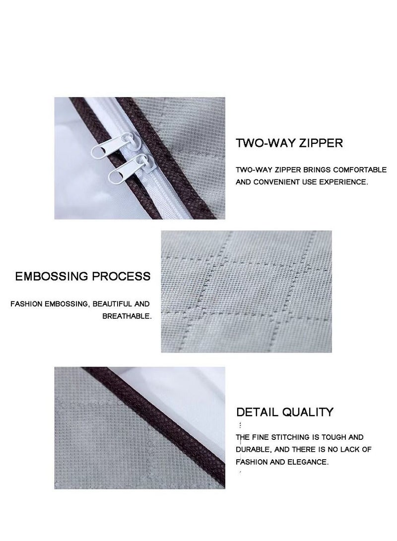 Deo King Non-woven Foldable Clothes & Quilt Storage Bag - Image 3