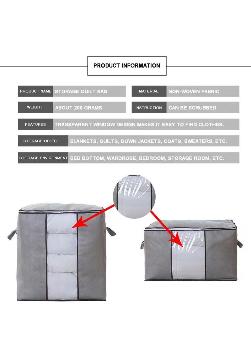 Deo King Non-woven Foldable Clothes & Quilt Storage Bag - Image 5