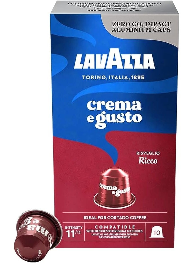 لافازا كريما إي جوستو ريكو 10 كبسولات - Image 1
