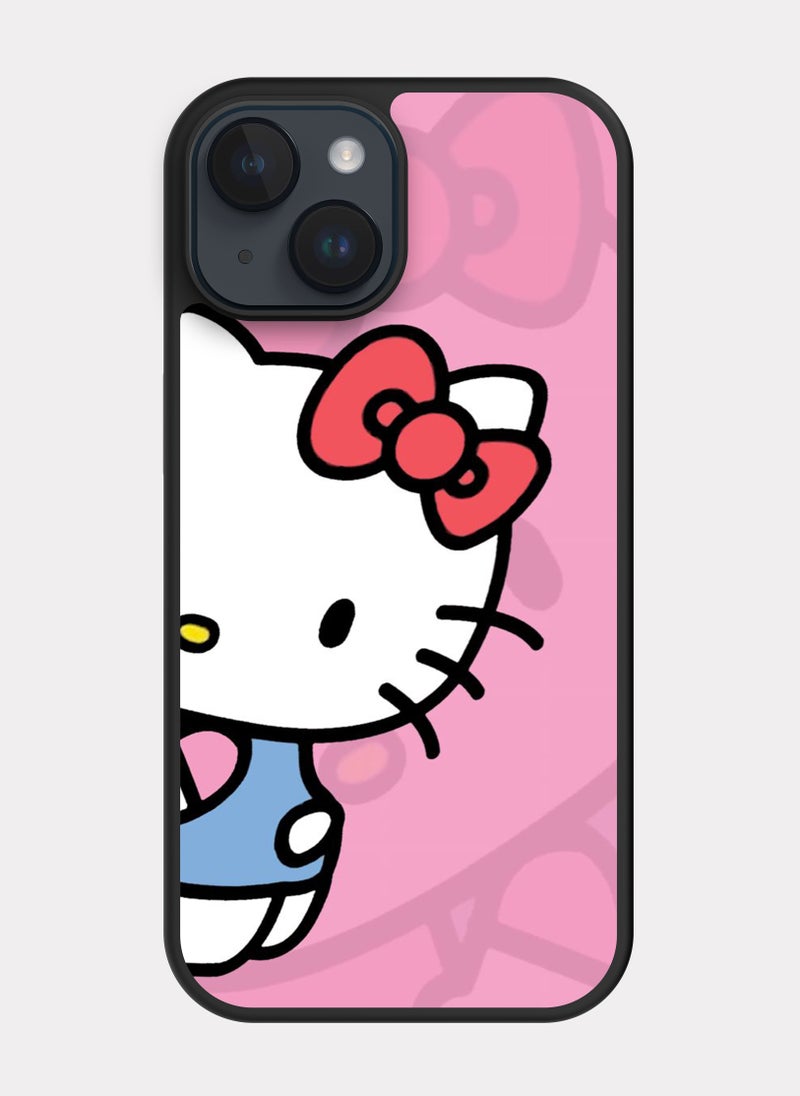 PXLAAT iPhone 14 case cover Hello Kitty Rosa - Image 1